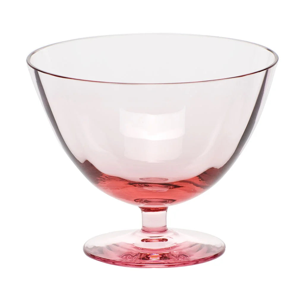 OPTIC Drinking Collection footed bowl/Rosaline