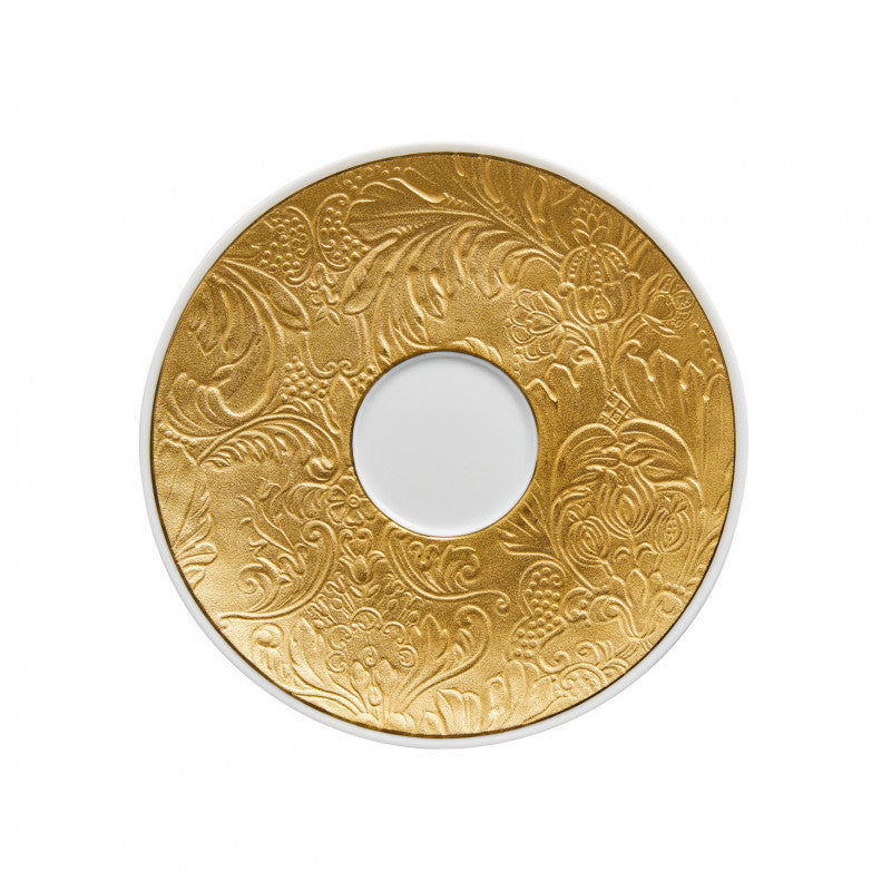 Italian Renaissance - Gold - Tea saucer extra 17cm