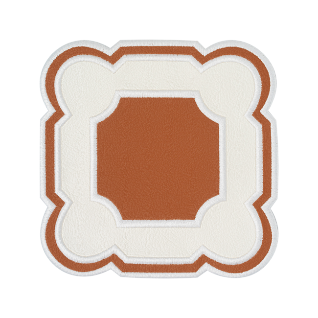 Boston Coaster Faux Leather - Cognac