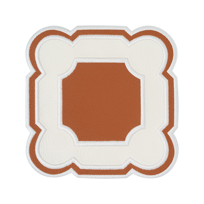 Boston Coaster Faux Leather - Cognac