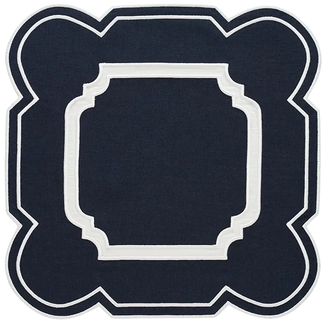 Boston Placemat - Dark Blue