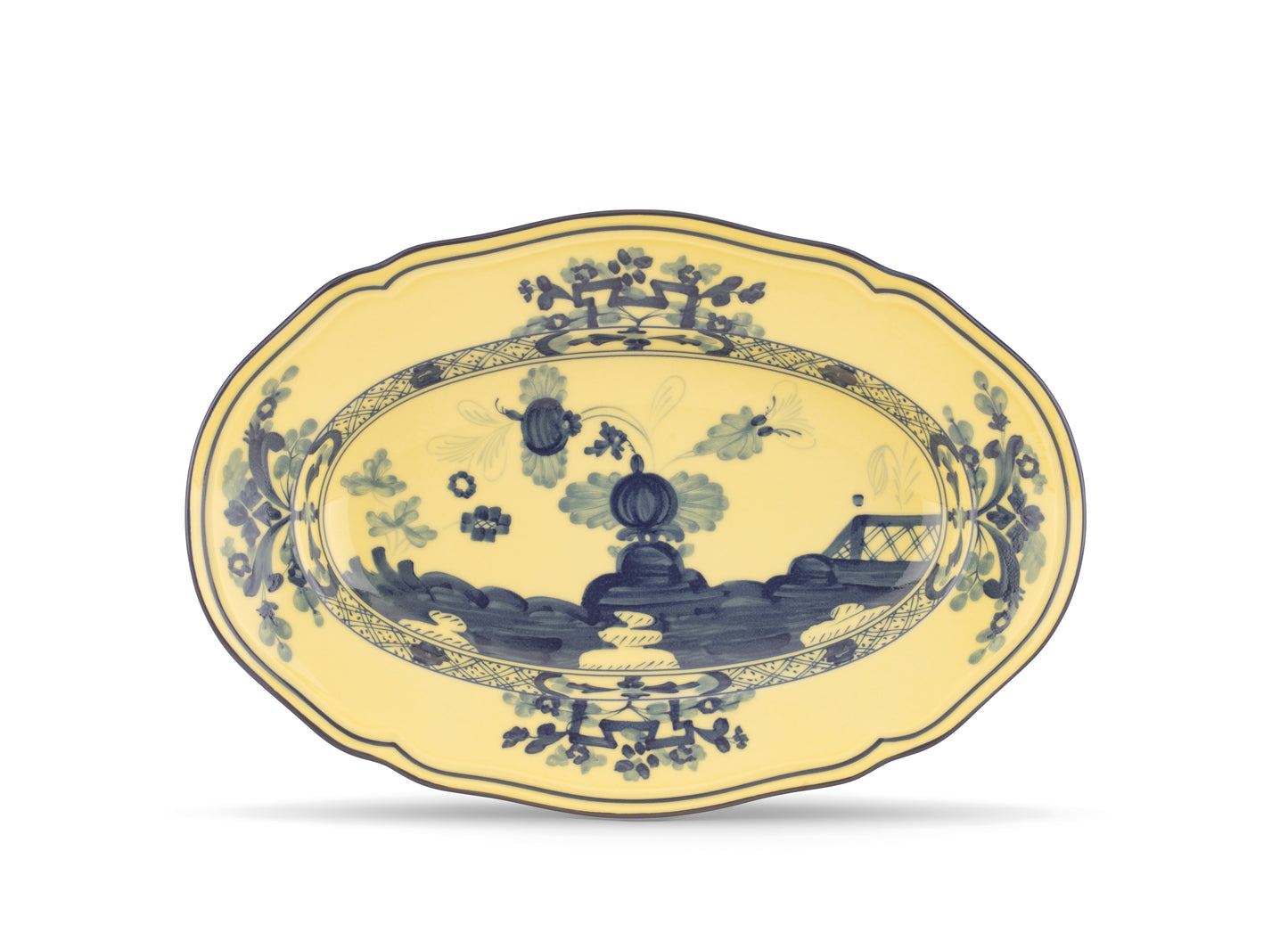 Oriente Italiano - Citrino - Oval Flat Platter