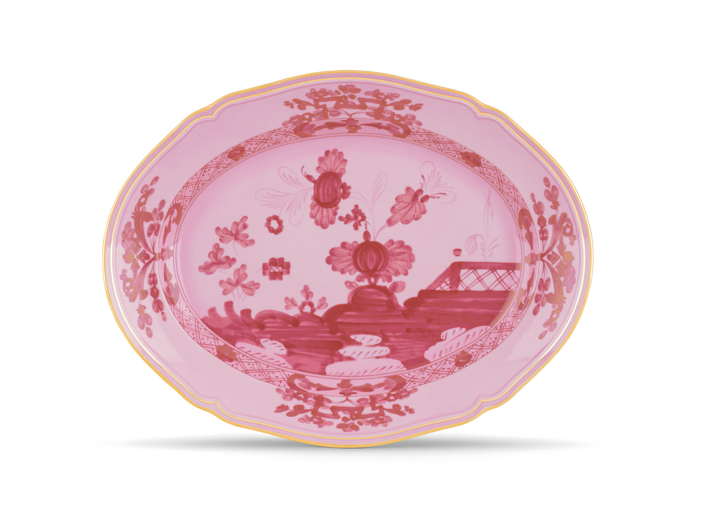 Oriente Italiano - Porpora - Oval Flat Platter