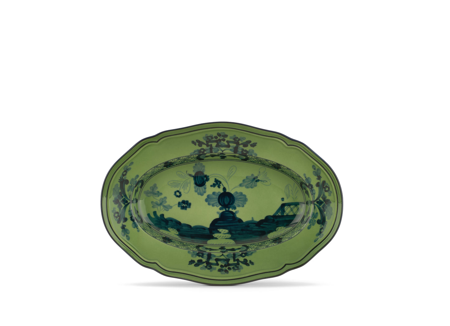 Oriente Italiano - Malachite - Oval Pickle Dish