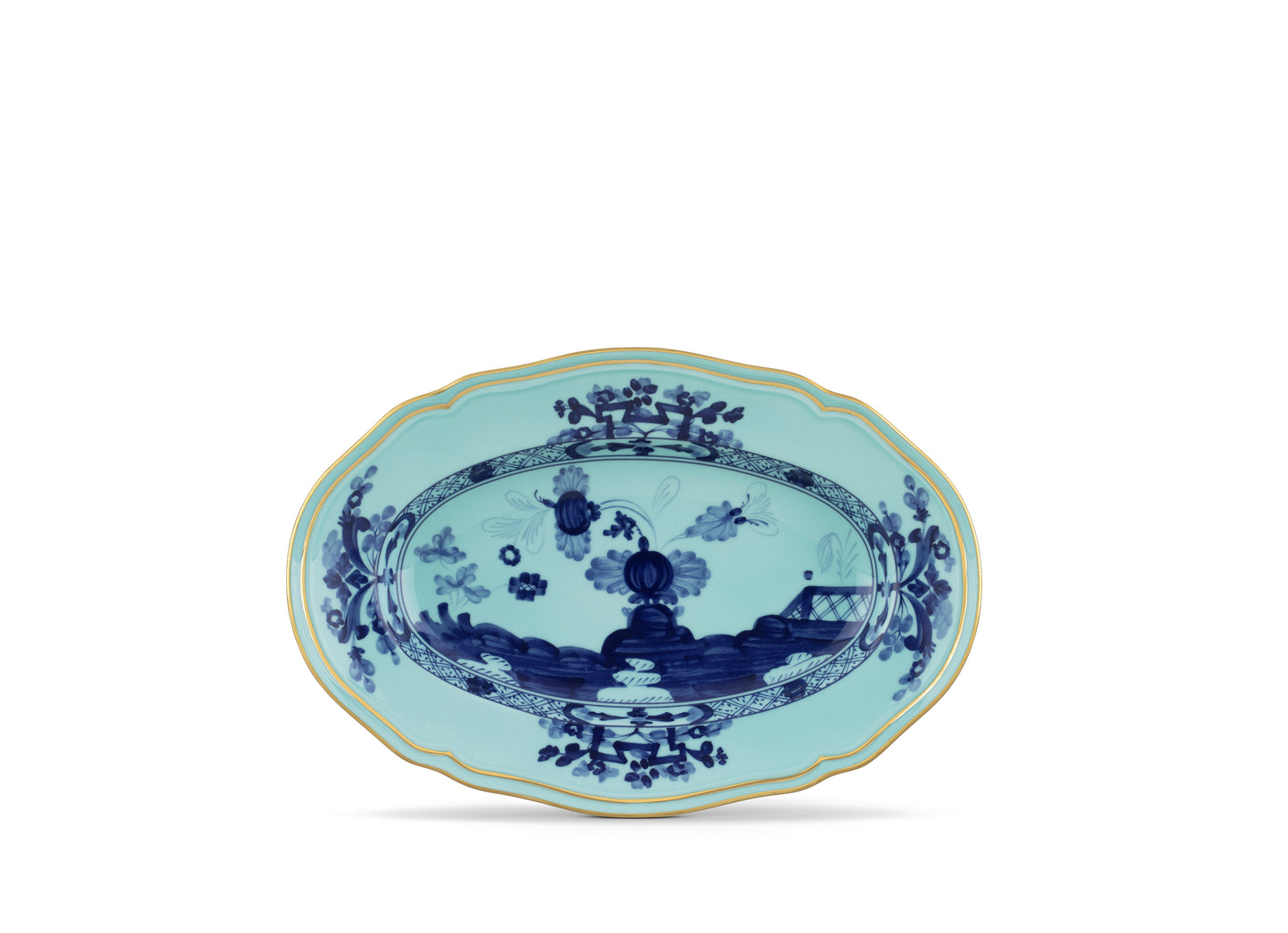 Oriente Italiano - Iris - Oval Pickle Dish