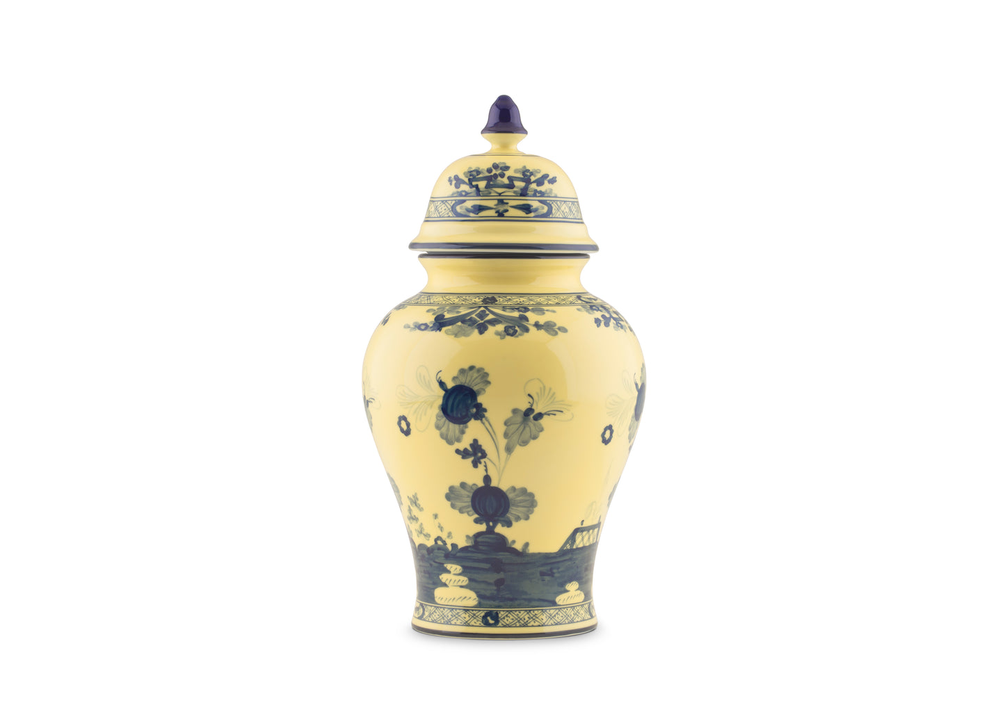 Oriente Italiano - Citrino - Small Potishe Vase With Cover