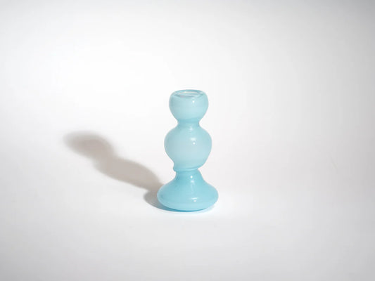 CANDLE HOLDER MINI - Blue Jelly