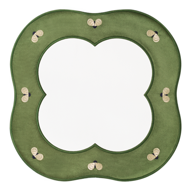 Golden Bees Placemat - Green