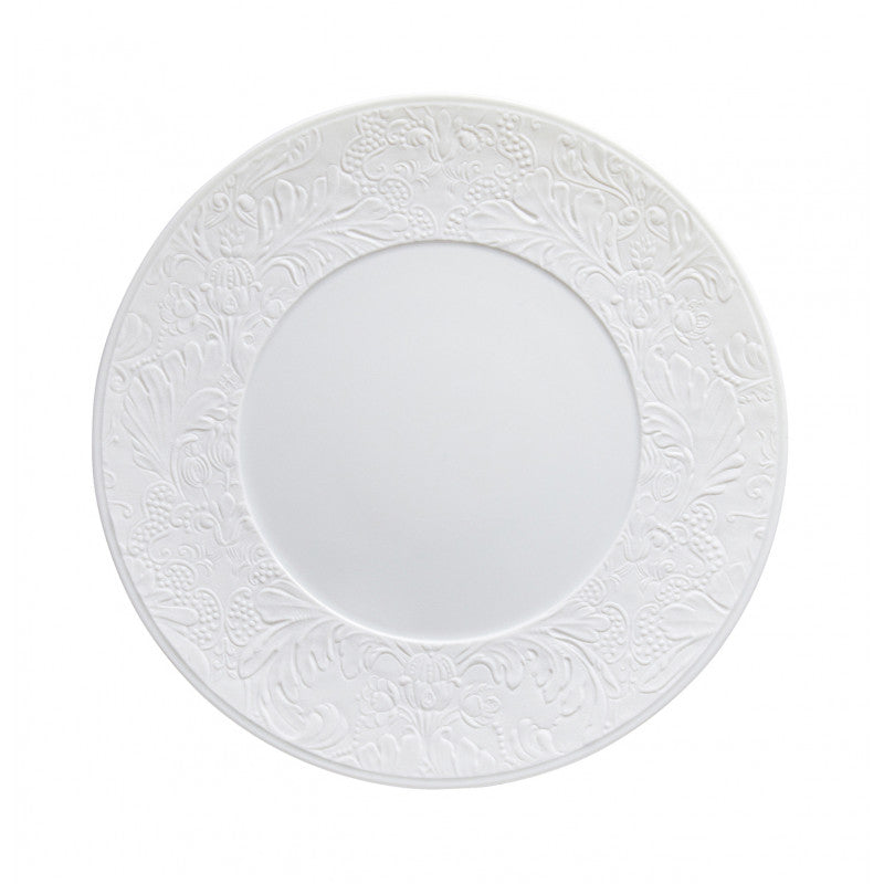 Italian Renaissance - Flat plate with engraved rim