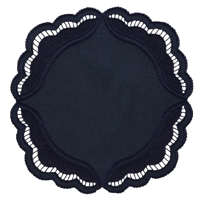 Oyster Placemat - Dark Blue