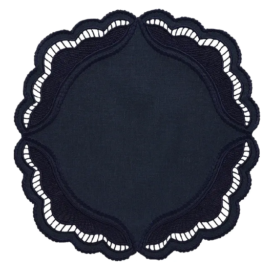 Oyster Placemat - Dark Blue