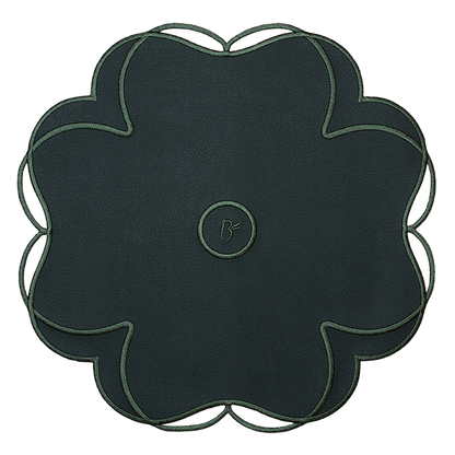 Jardin Placemat - Dark Green