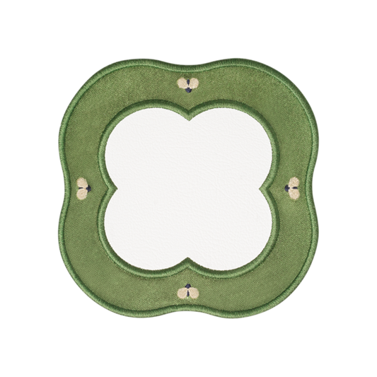 Golden Bees Coaster - Green