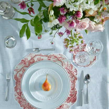 Fountain de Jouy Coaster - Dark Pink